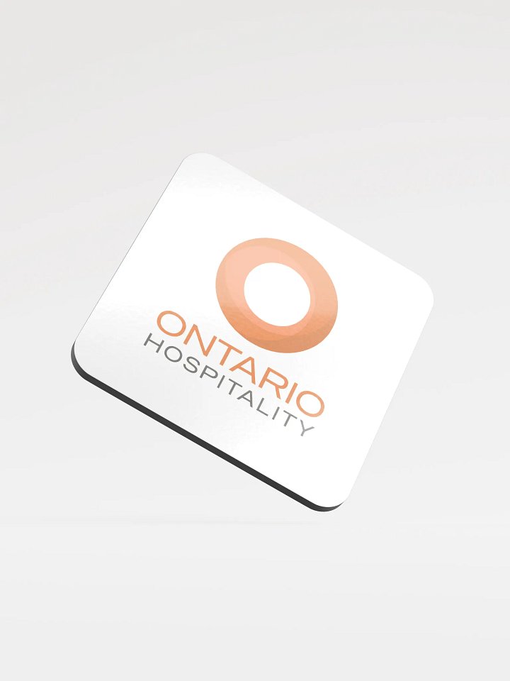 Ontario Hospitality Glossed Cork Coaster product image (1)