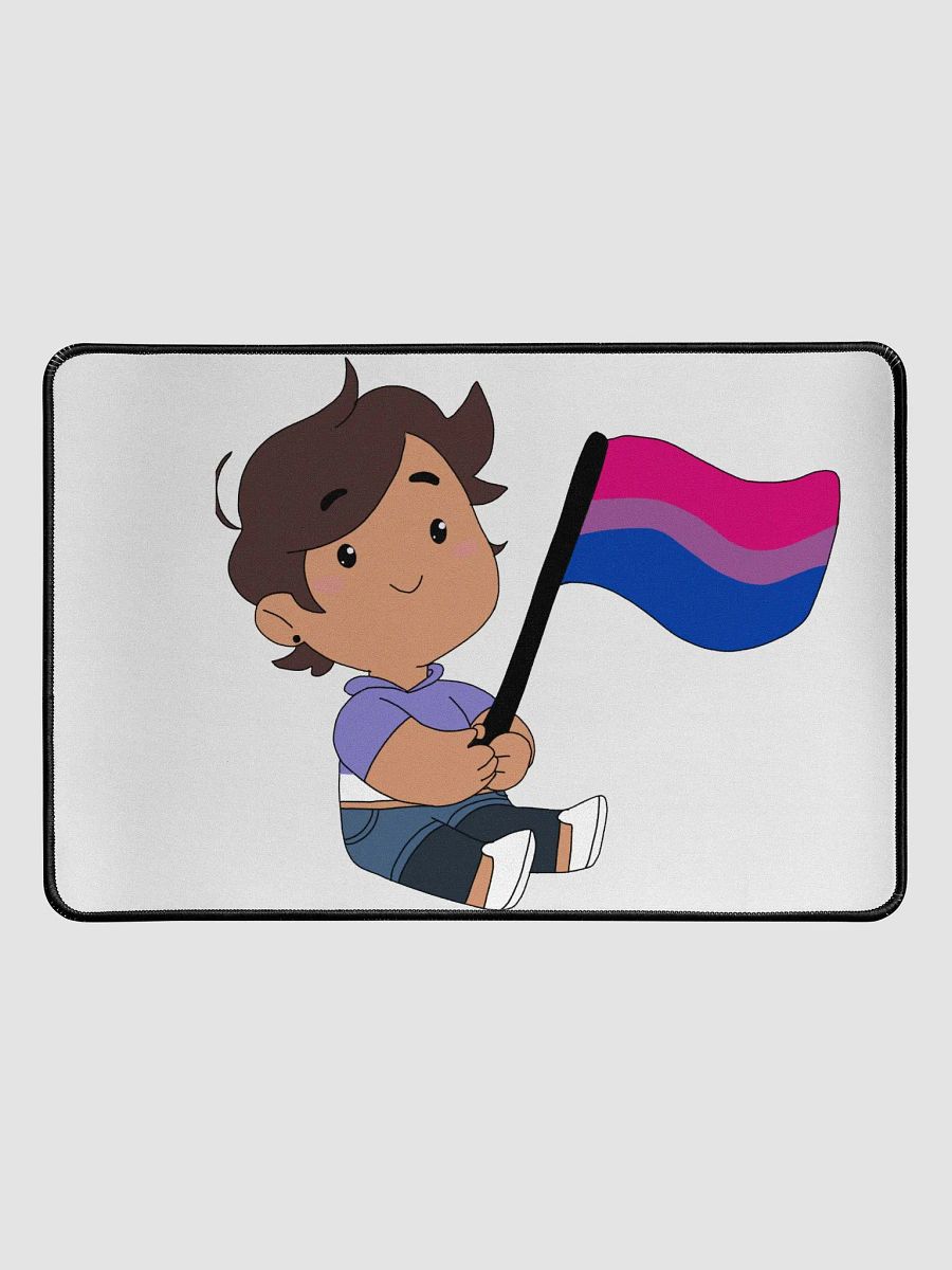 Luz with Bisexual Flag Desk Mat product image (1)