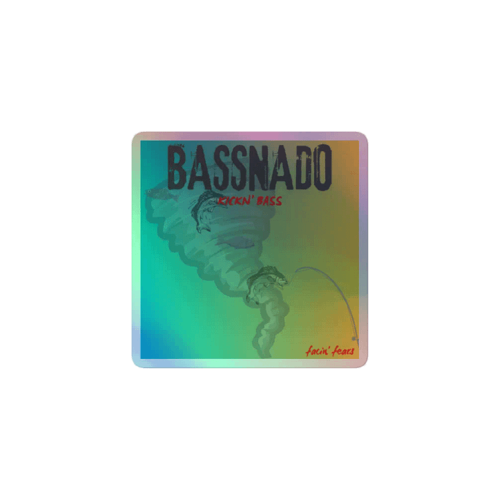 Bassnado Holographic Sticker product image (2)