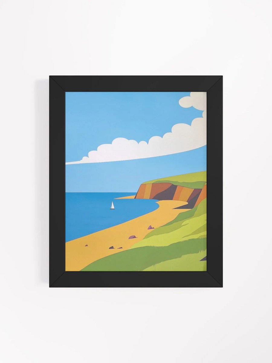 Framed Poster of Country Side Cliffs product image (4)