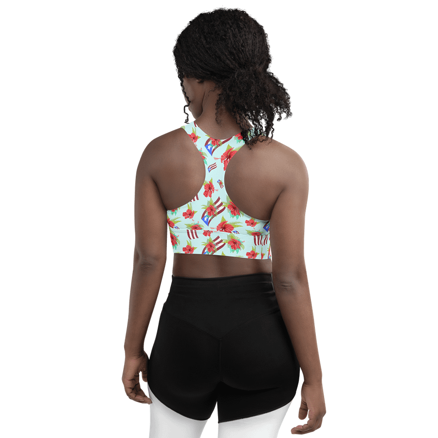 Puerto Rican Pride All-Over Print Sports Bra product image (6)