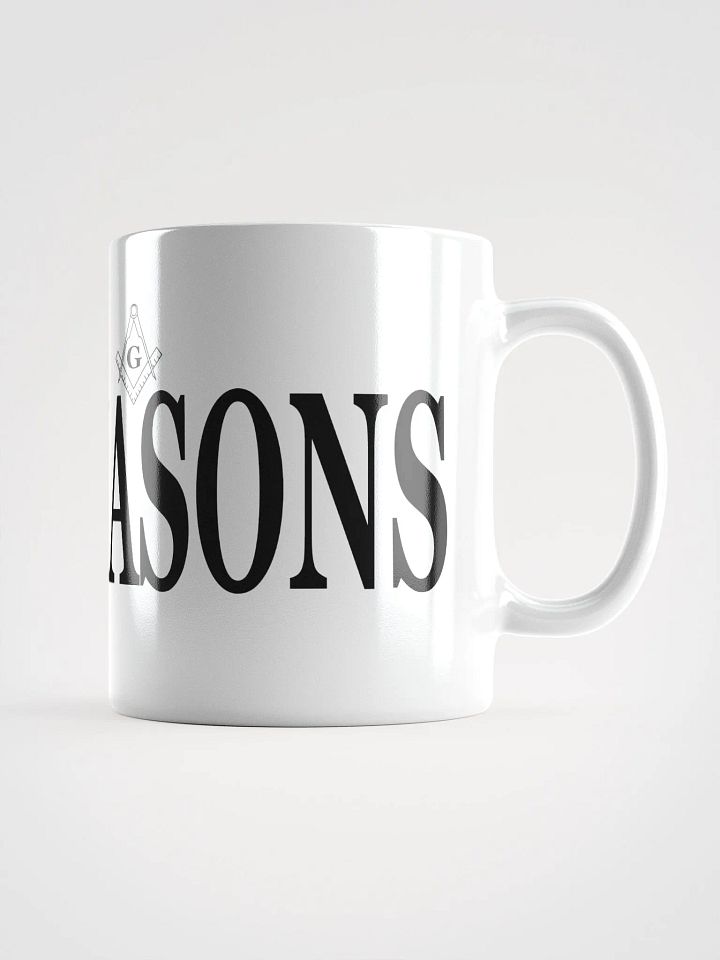 Fuck Masons - White Glossy Mug product image (2)