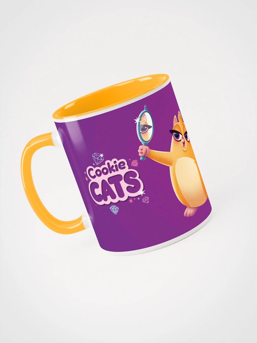 Cookie Cats - Belle Purrfect Reflection Ceramic Mug product image (3)