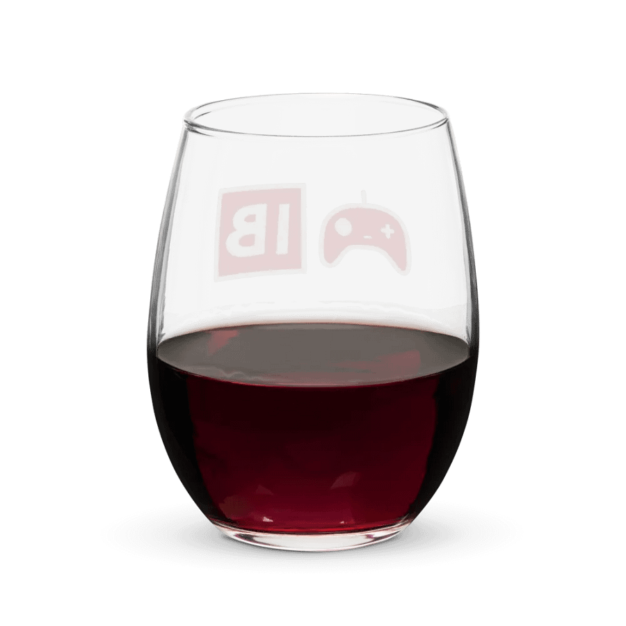 IB Logo Wine Glass product image (6)
