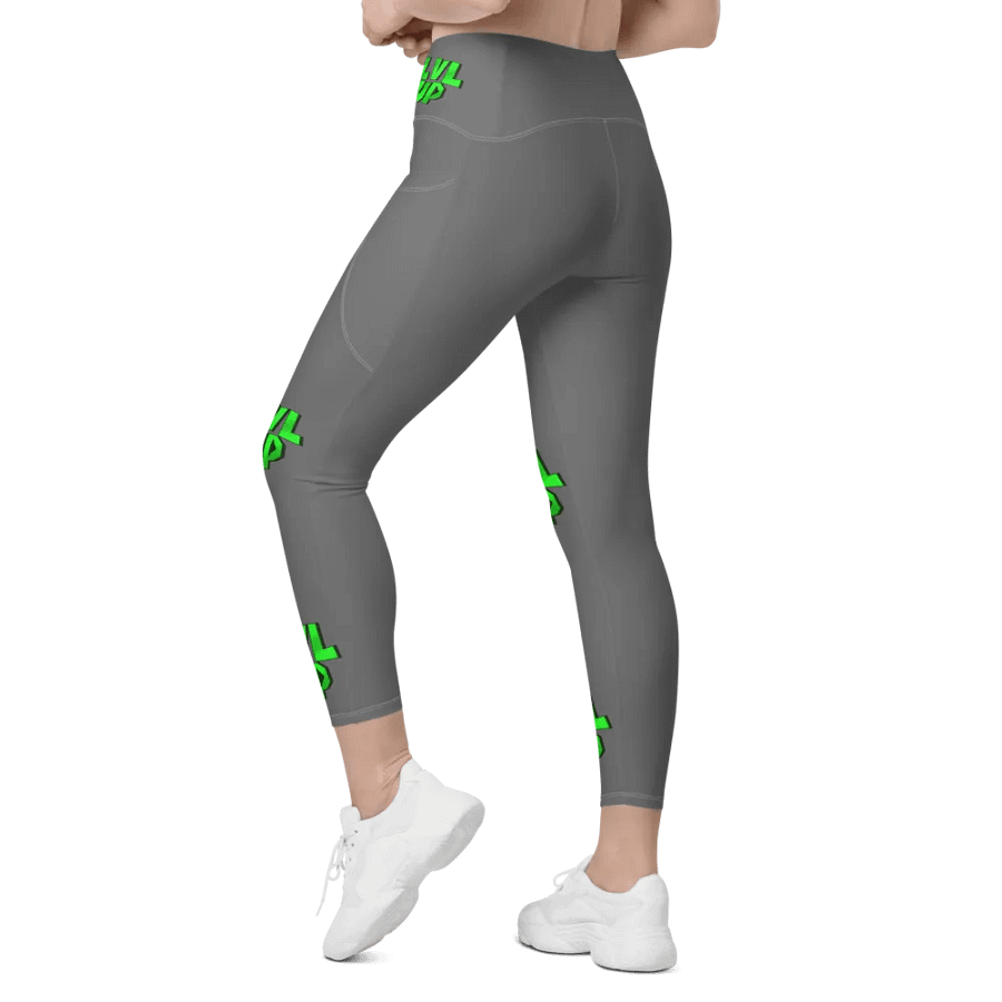 LVL UP Grey Yoga Pants product image (9)