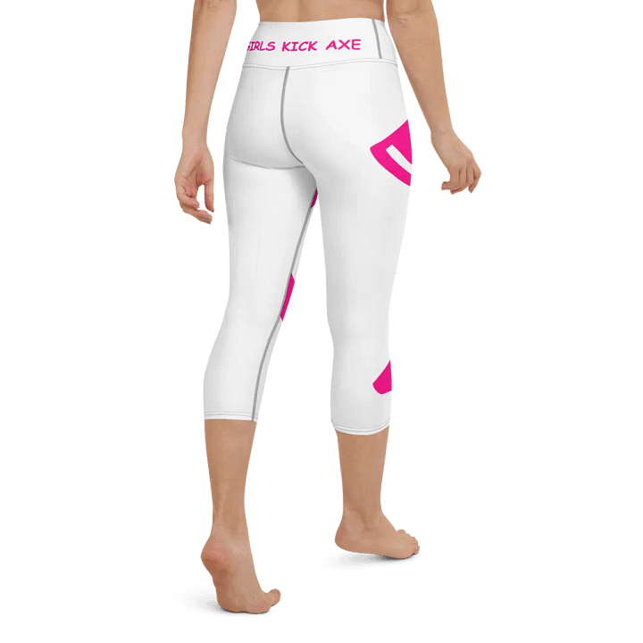 Pink Axes Capri Leggings product image (1)