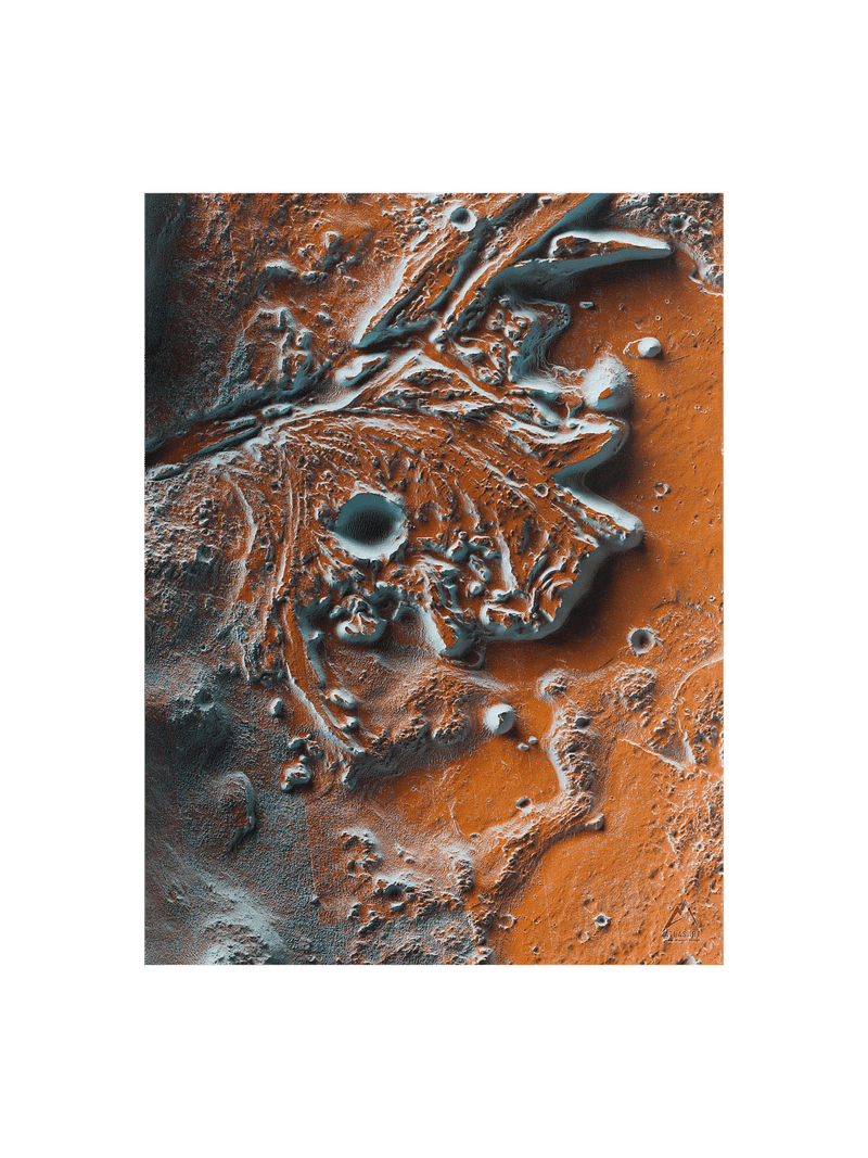 Mars 2020 Art Print