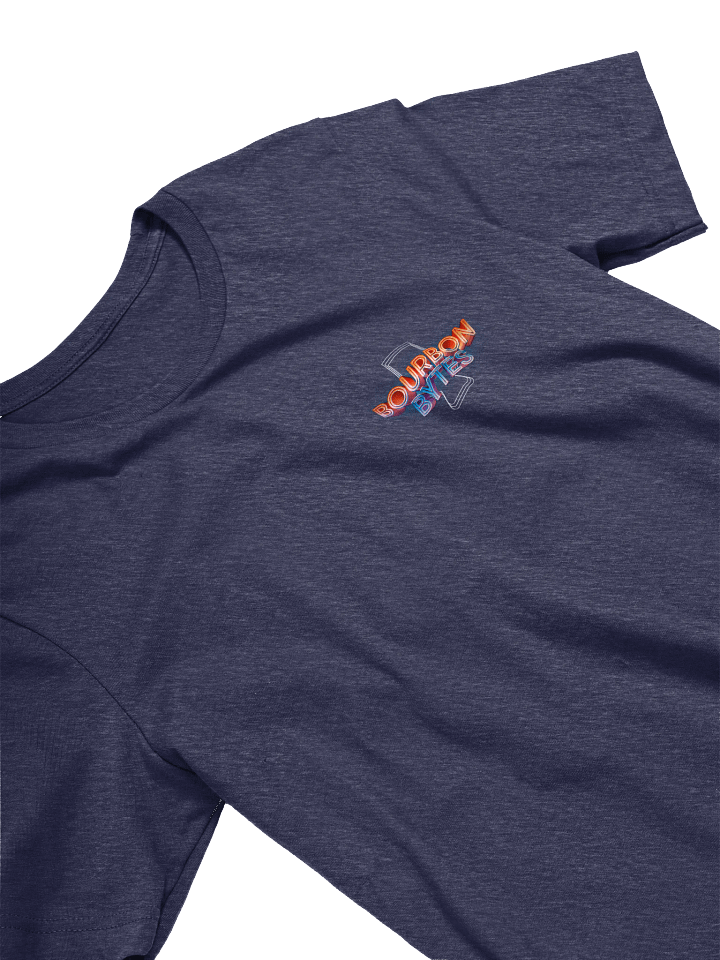 Bourbon Bytes Left Chest Logo Unisex Tee product image (2)