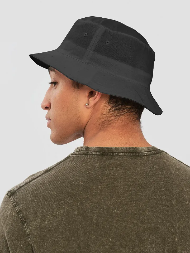 Stylish Ghost Embroidered Mid-profile Bucket Hat product image (2)
