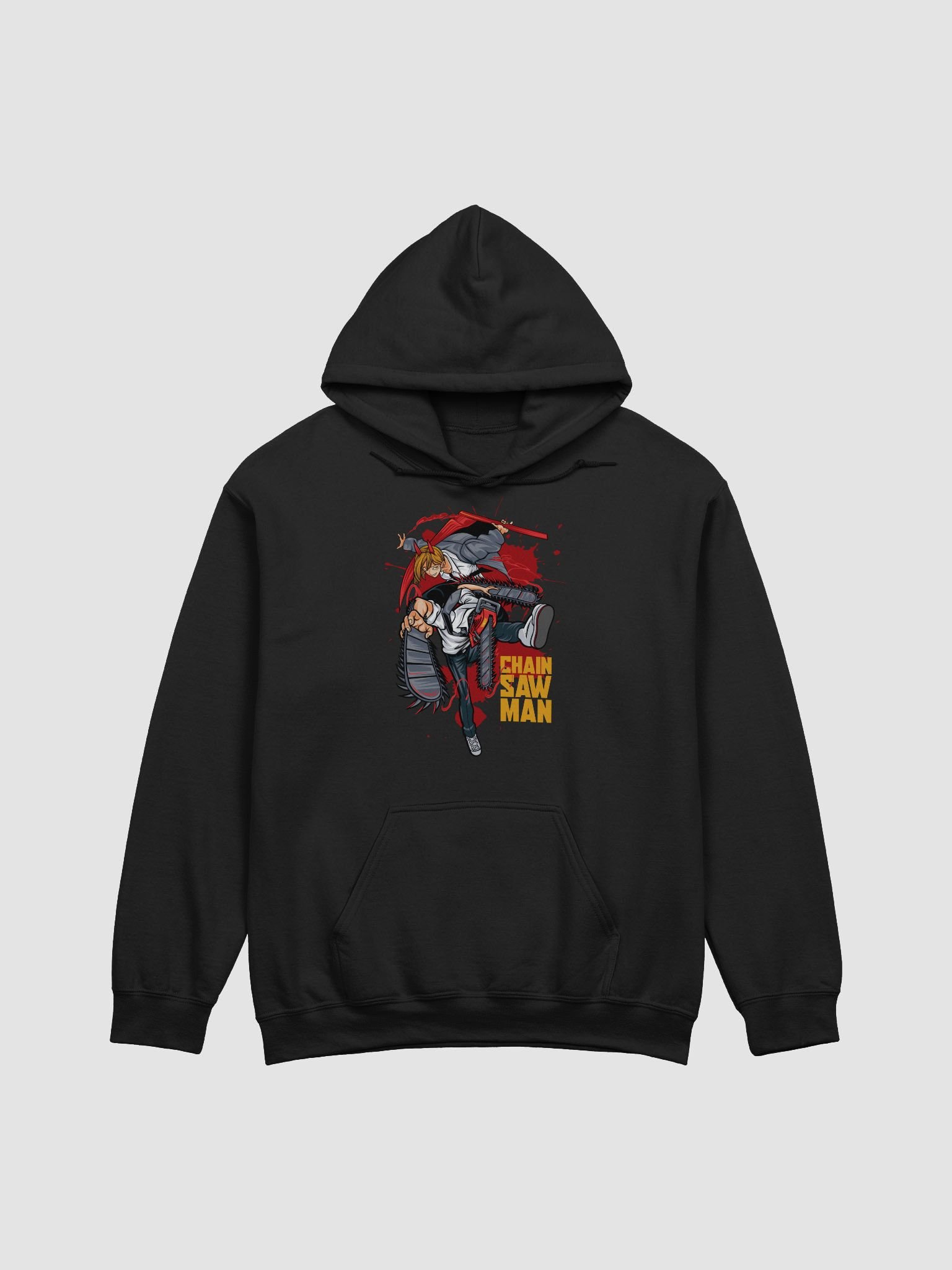 Dynamic Duo - Power & Denji Design Hoodie | Chainsaw Man Anime product image (1)