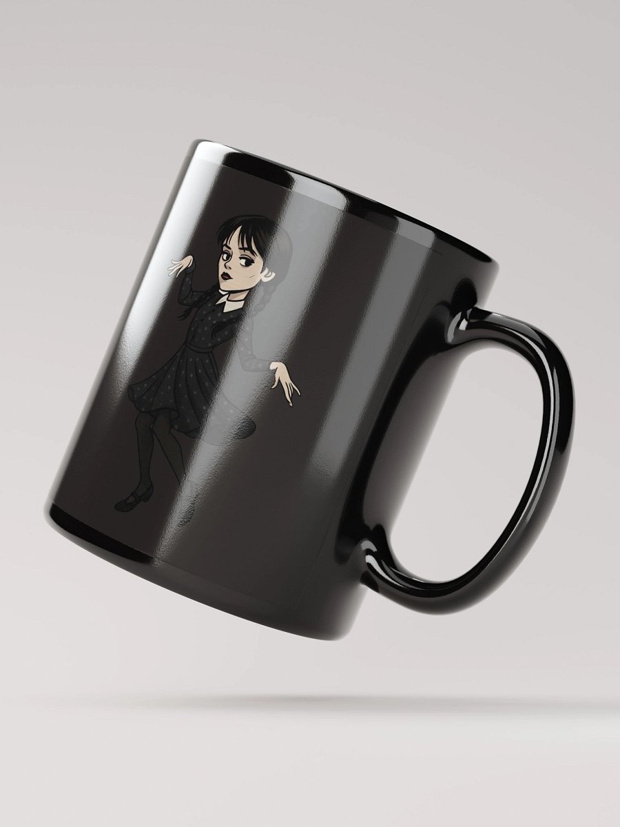 it's Wednesday Black Mug product image (4)