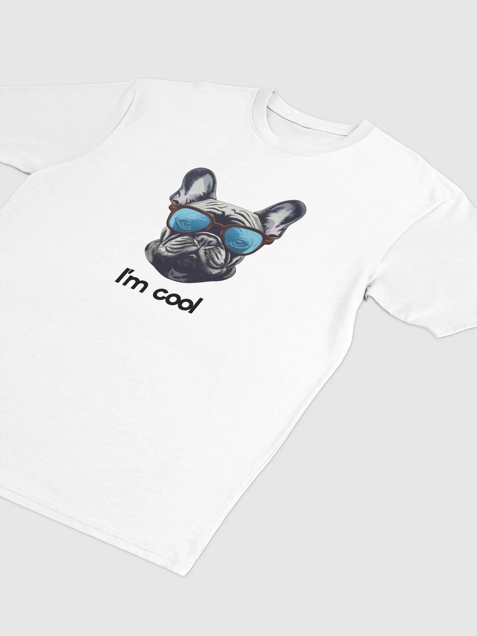 French Bulldog Sunglasses Graphic Tee product image (3)