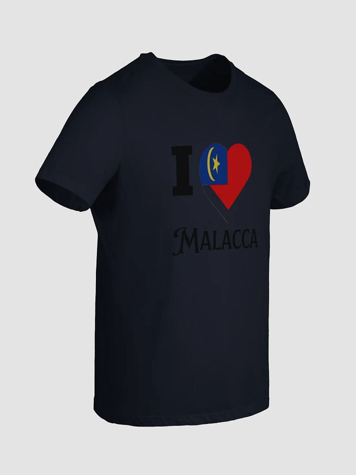 Women's Supersoft Relaxed-fit T-Shirt Love Malacca Heart Flag product image (2)