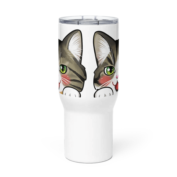 Cat Mug (Traveling With Handle) product image (2)