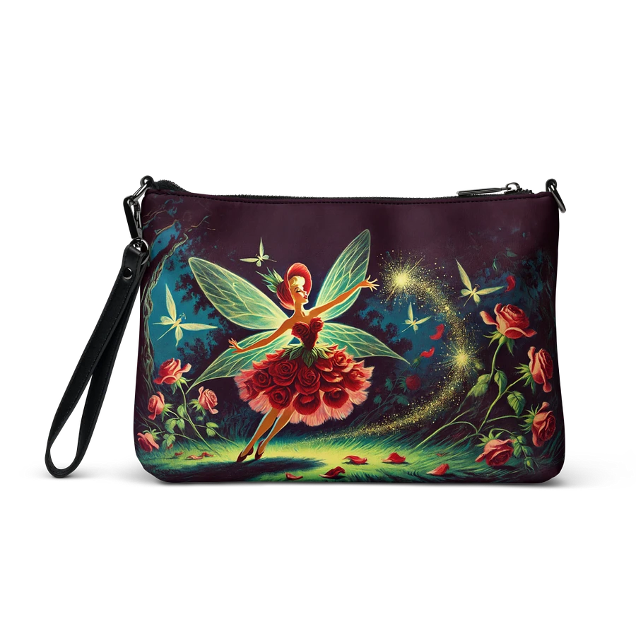 Enchanted Red Rose Fairy Crossbody Bag - Fairytale Purse product image (2)