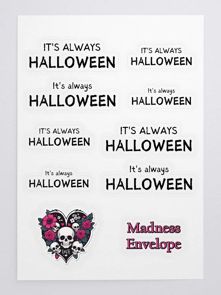 It's Always Halloween - Collector's Sticker Pack product image (1)