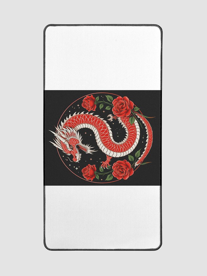 Dragon's Rose Desk Mat product image (2)
