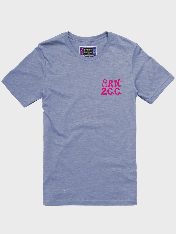 Women's | BOURNE to Cape Cod™ | Supersoft T-Shirt by Bella+Canvas | Vibrant Pink Logo on Bright Colors product image (5)