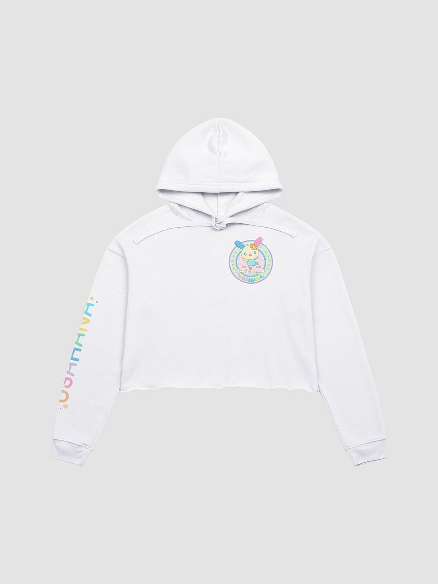 Rainbow Bunny Cropped Hoodie product image (2)