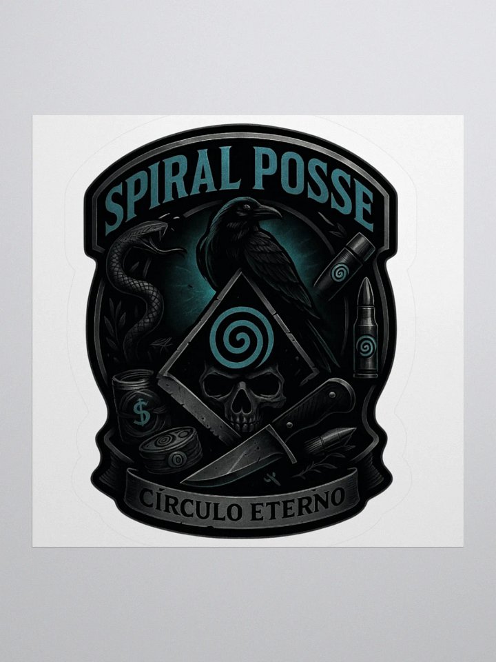 Spiral Posse™ Mark – Vinyl Sticker product image (1)