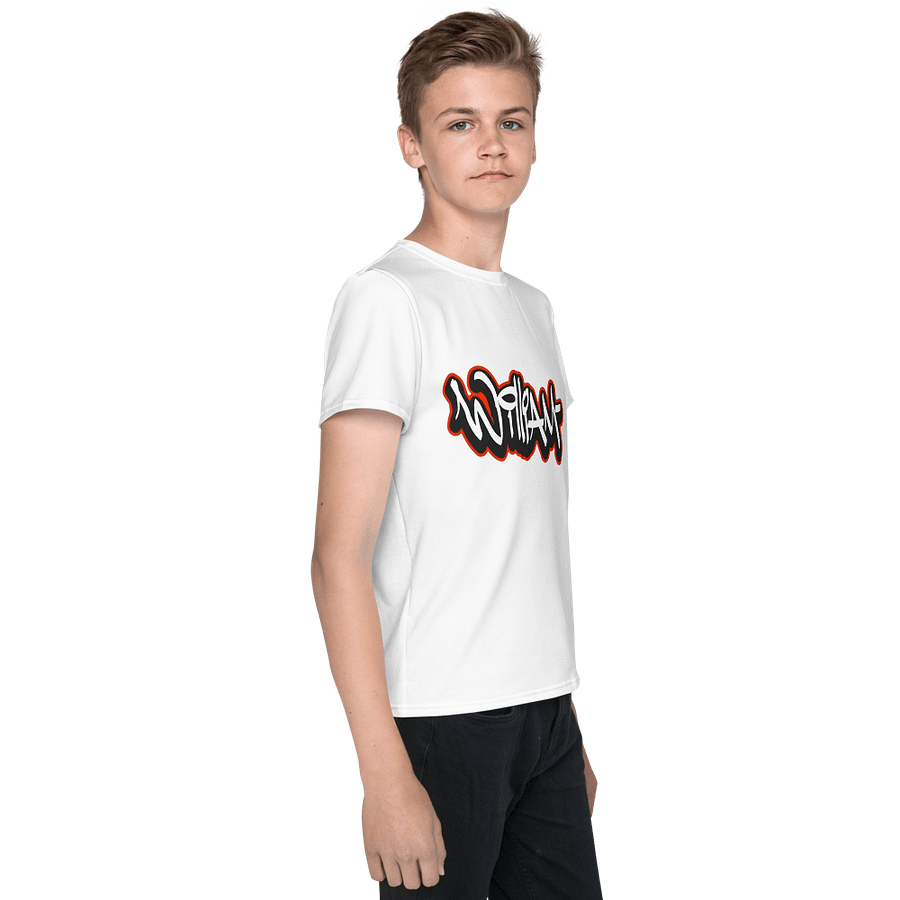 Kids Youth Crew Neck T-Shirt Wiliam Hip-Hop Slogan product image (4)