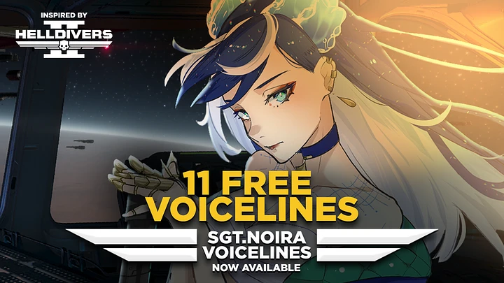 [FREE] SGT. NOIRA - Voice lines Inspired by Helldivers 2 product image (1)