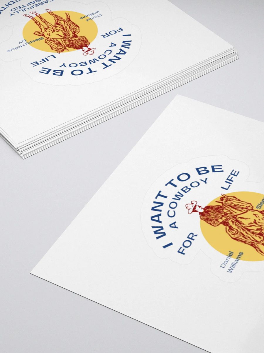 Cowboy For Life Stickers product image (15)