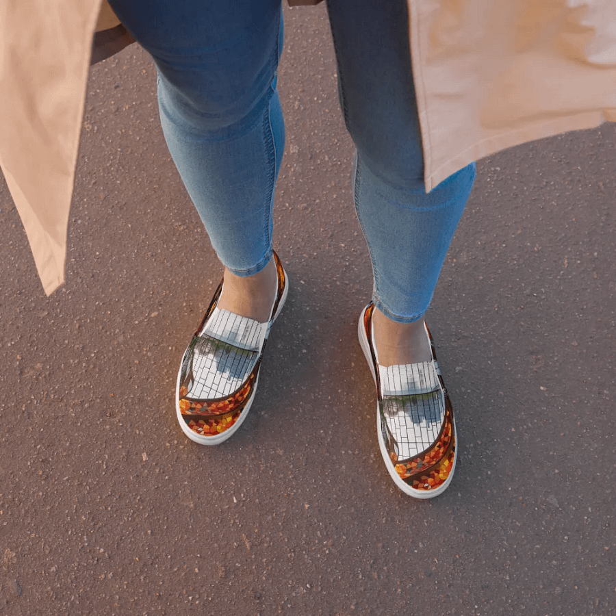 Stained Glass Symphony Slip-Ons product image (8)