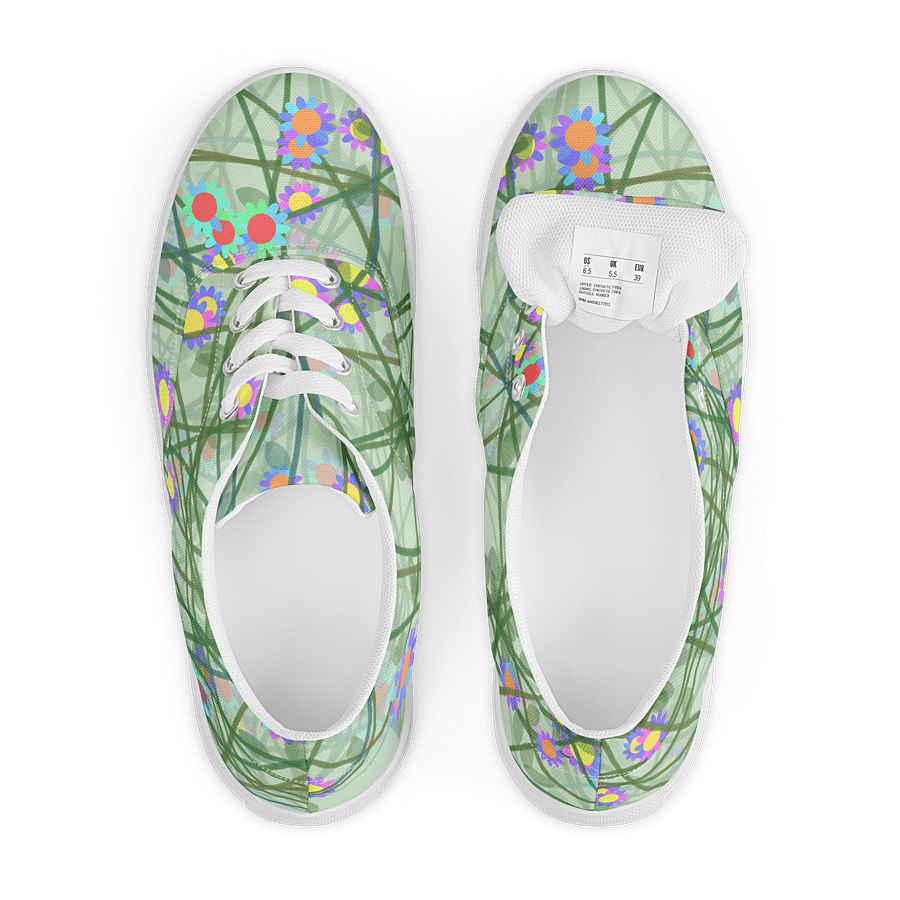 Floral Network Men's Canvas Shoes product image (6)