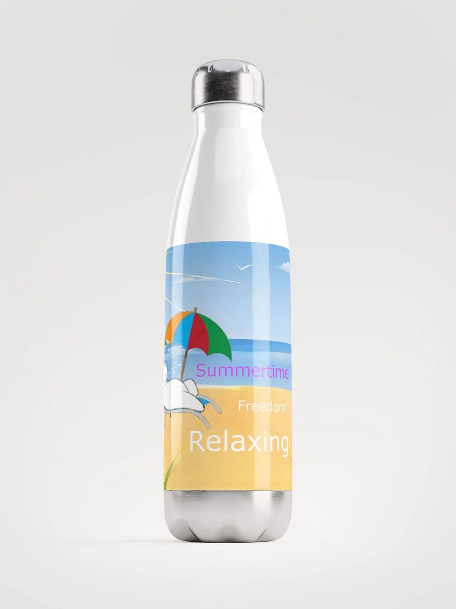 Summertime Water Bottle product image (1)