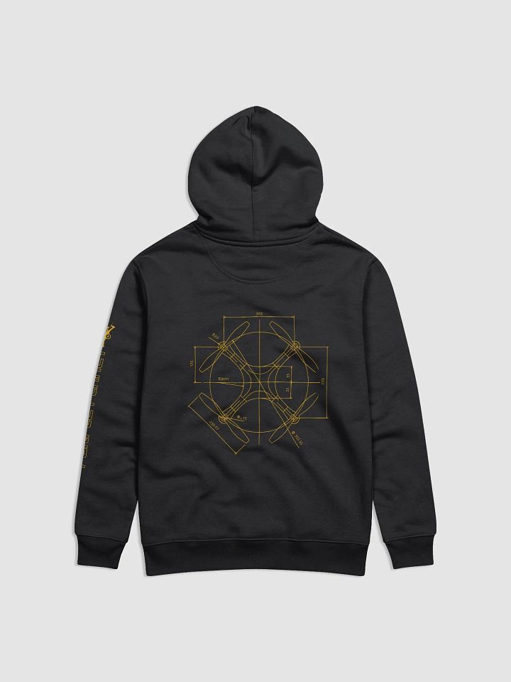 Drone Team Black Hoodie product image (2)