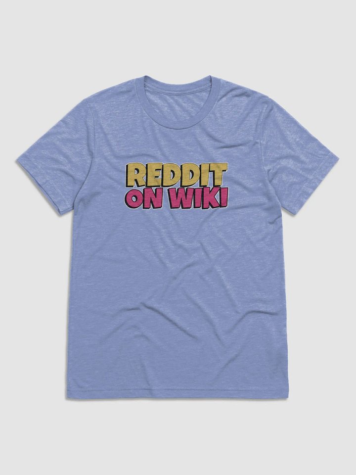 Reddit On Wiki Triblend Short Sleeve T-Shirt product image (1)