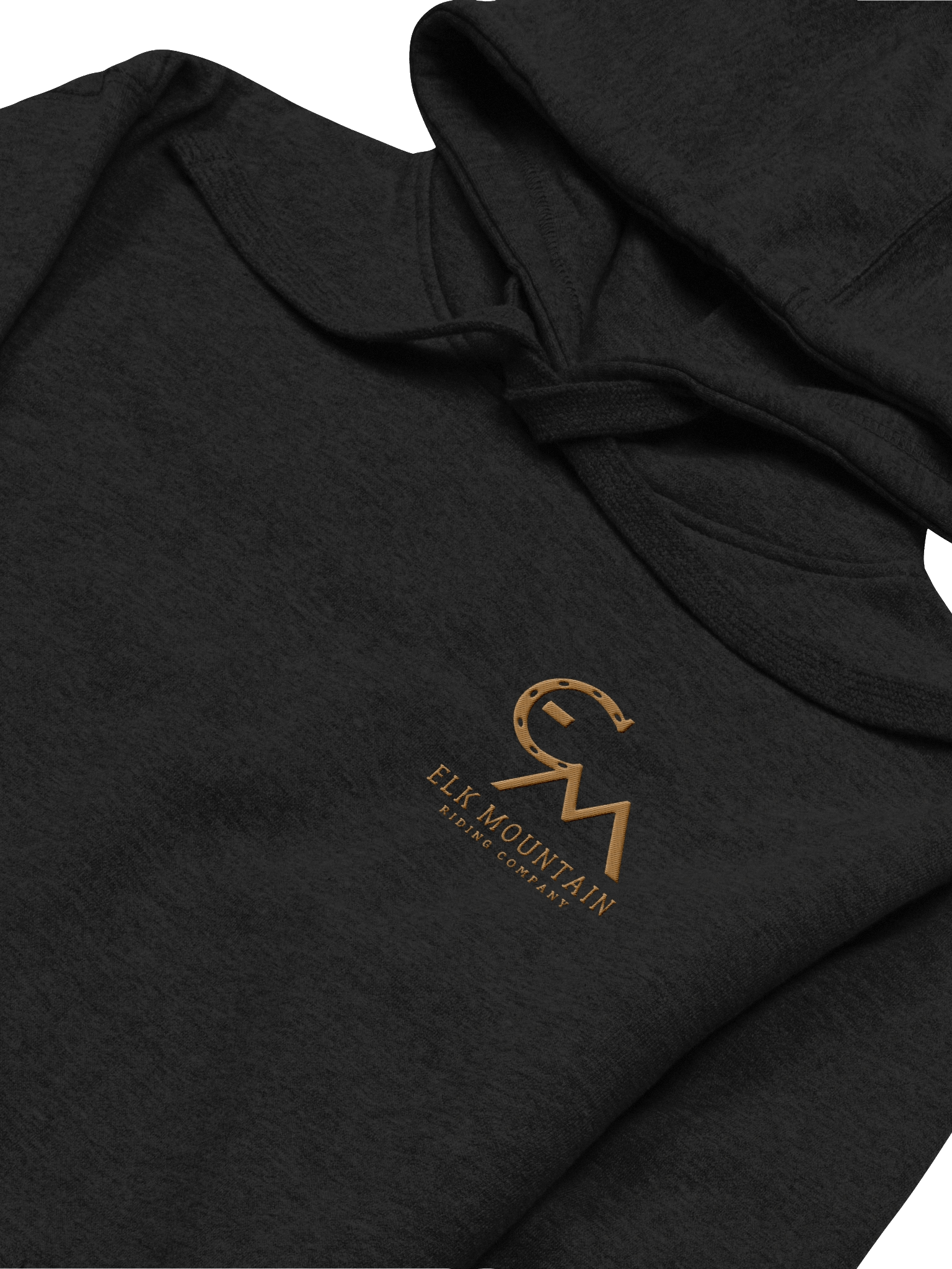 Embroidered EMRC Gold Logo Premium Cotton Blend Hoodie product image (3)