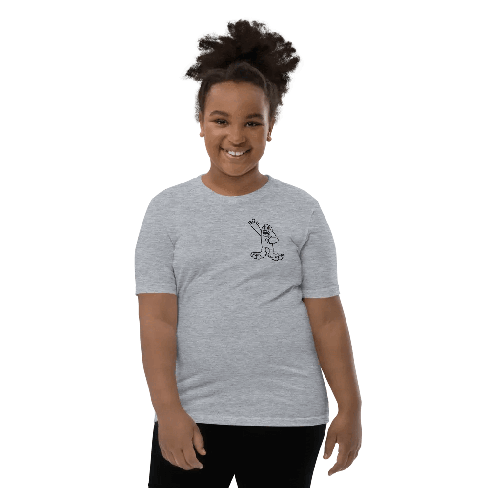 Youth Mammott Character (Black on Light) Tee product image (9)