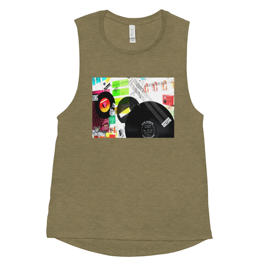 My Music Diary Collage Print - Women's Tank Top product image (12)