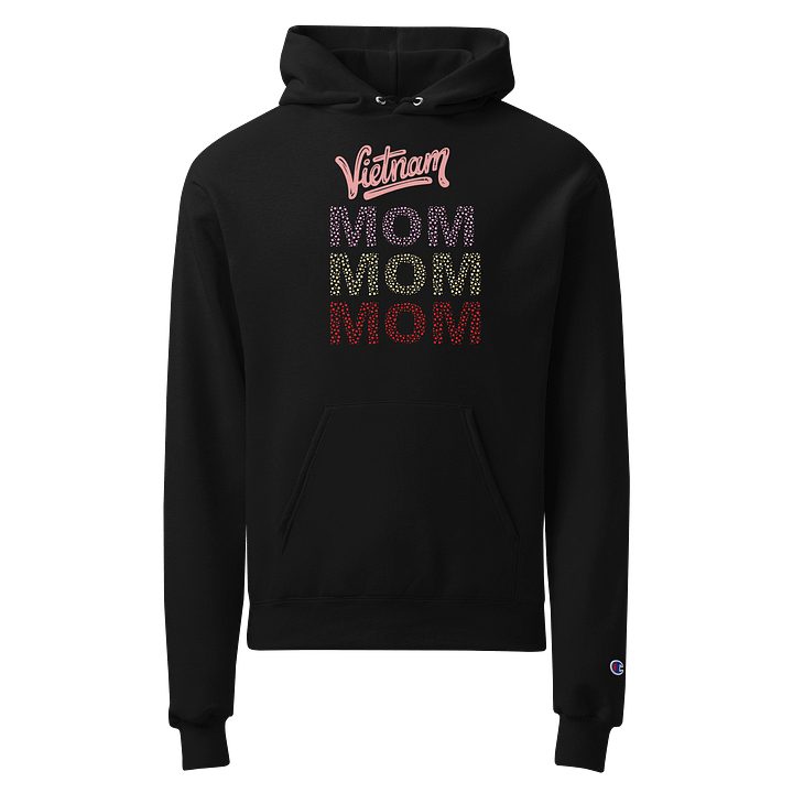 Vietnam Floral MOM Champion Hoodie product image (1)