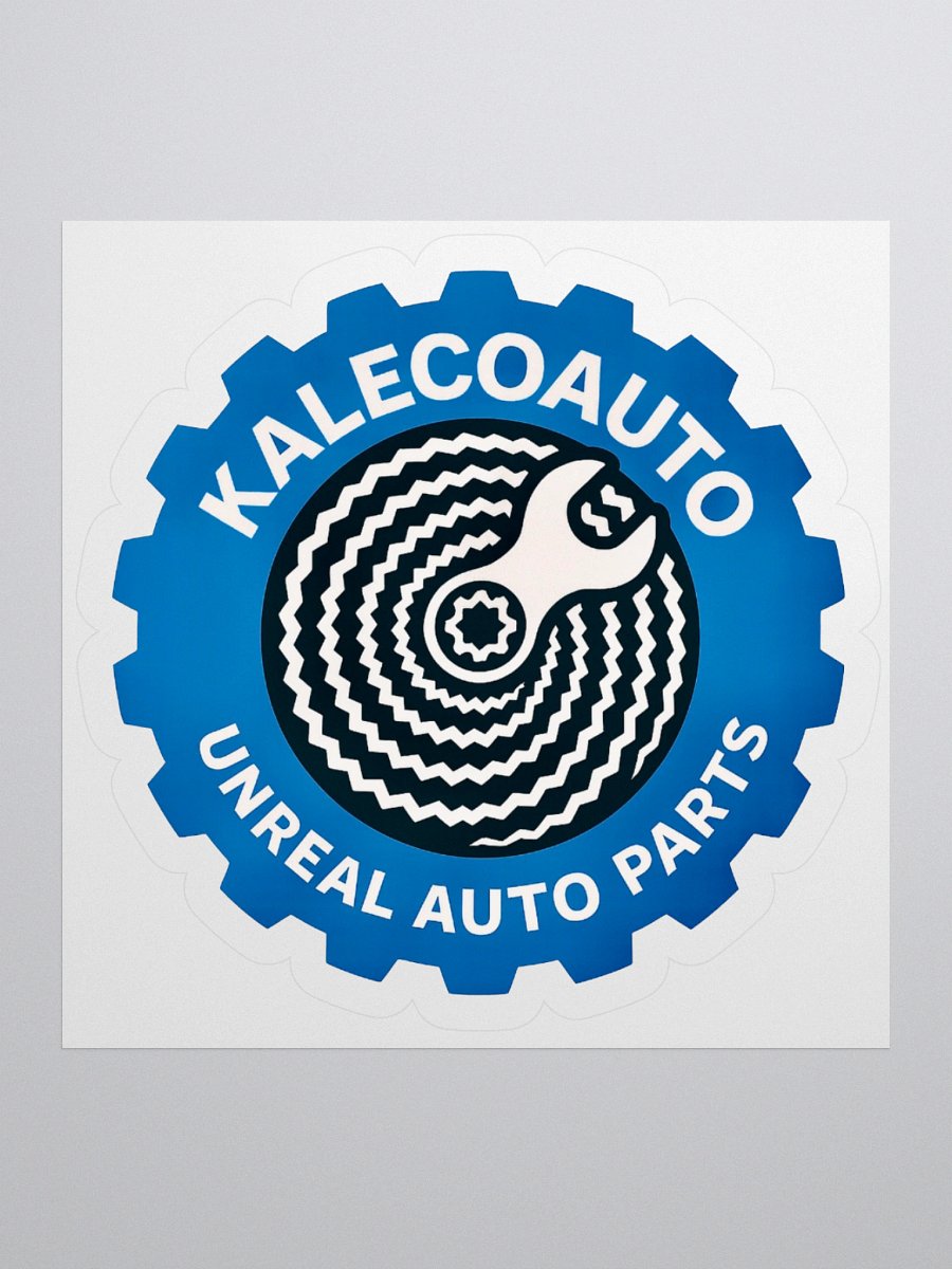 KaleCoAuto Modern Logo Sticker product image (1)