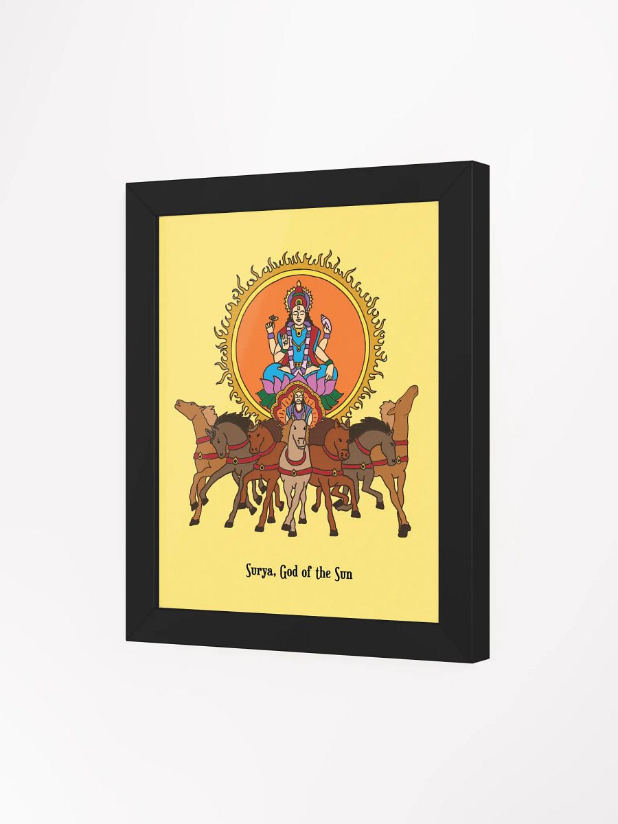 Surya Sun God Framed Art product image (3)
