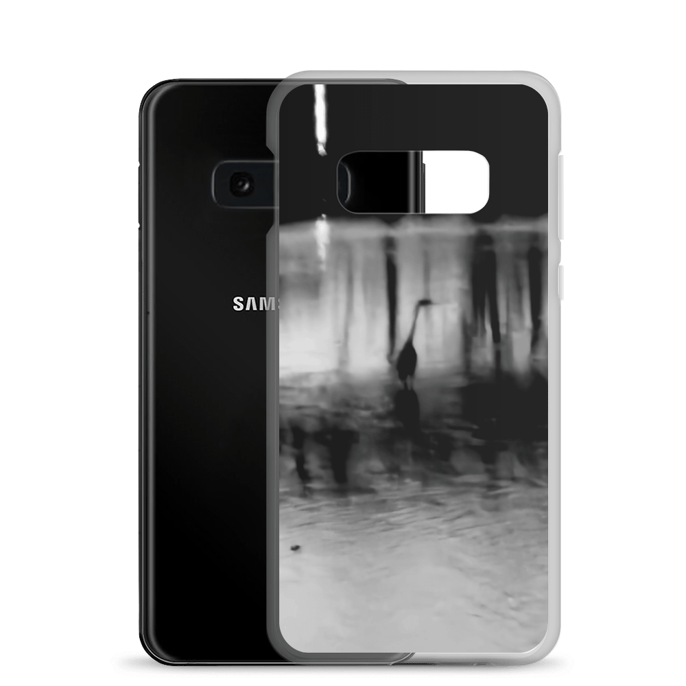Blue Heron Black and White Samsung® Case product image (24)