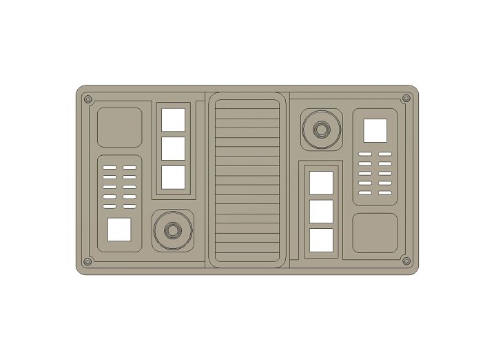 Star Wars Galaxy's Edge Control Panel V2 3D Model product image (2)