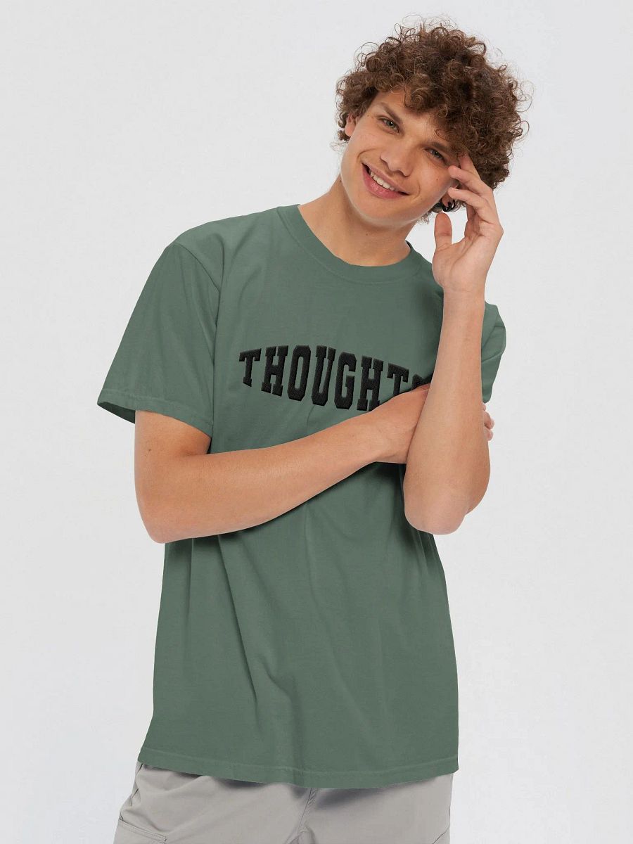 Thoughts T-Shirt Varsity Black Thread product image (4)