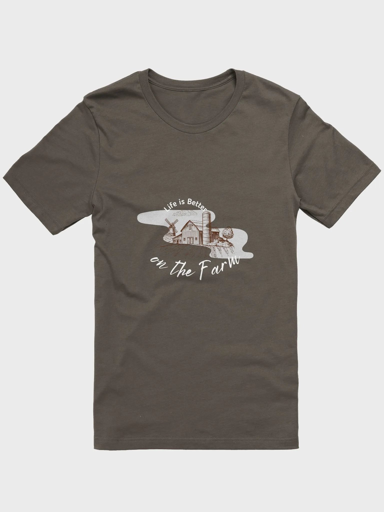 Rustic Farm Sketch T-Shirt2 product image (3)