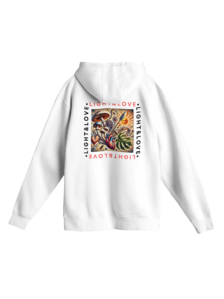 Light & Love Hoodie: Stay Calm and Salvador Dalí On product image (2)