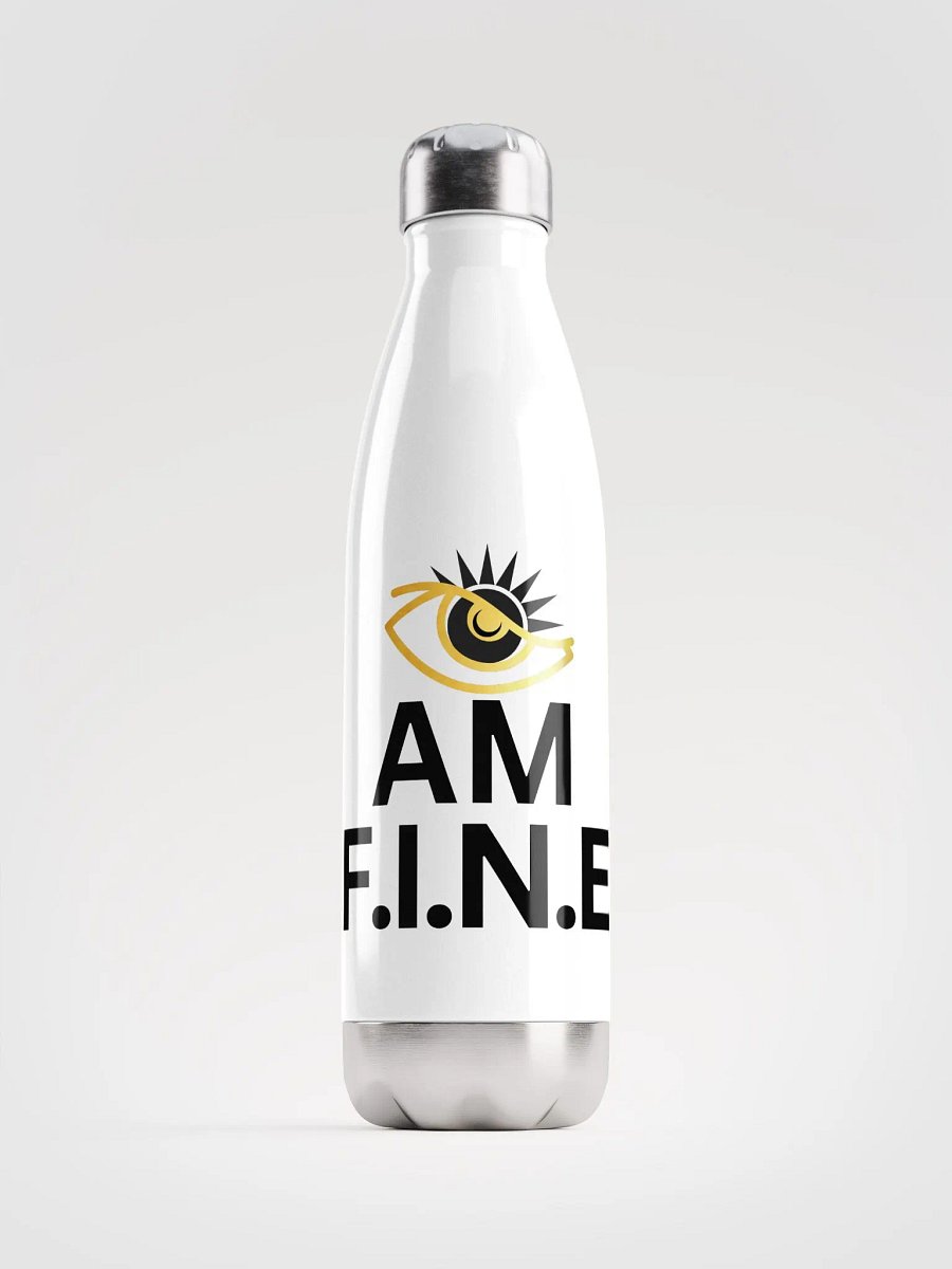 Whole World Apparel White Water Bottle product image (1)