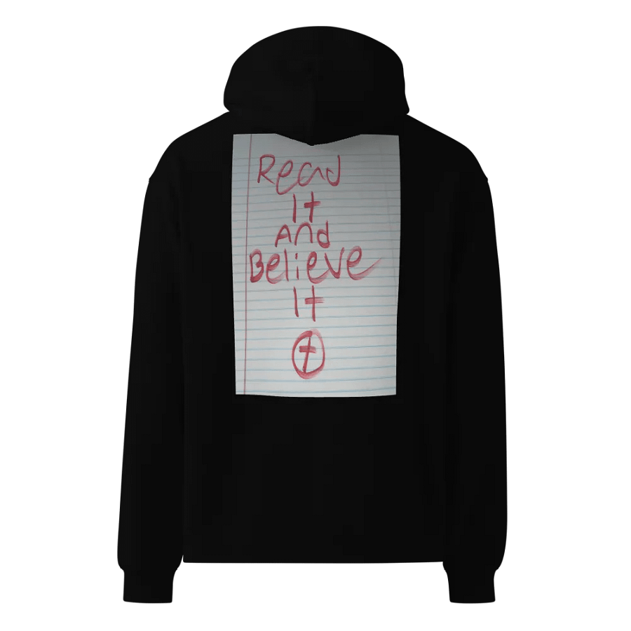 YF "GOD LOVES YOU" WRITTEN HOODIE product image (7)