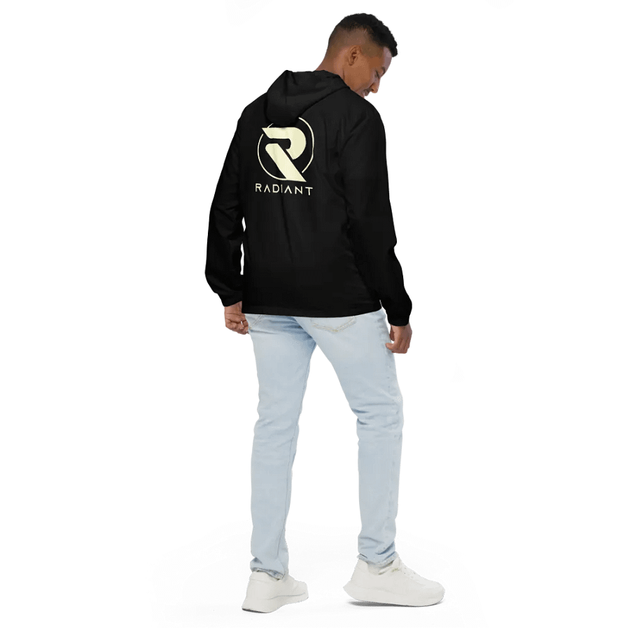 A Radiant Windbreaker Jacket (Black) product image (6)