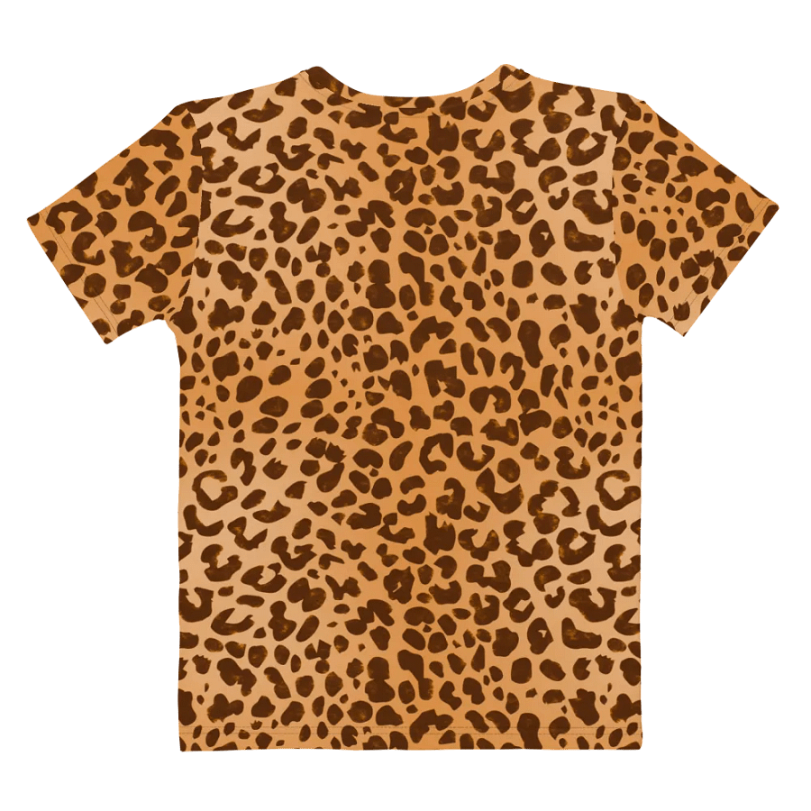 Brown Leopard Print Women's T-Shirt product image (8)