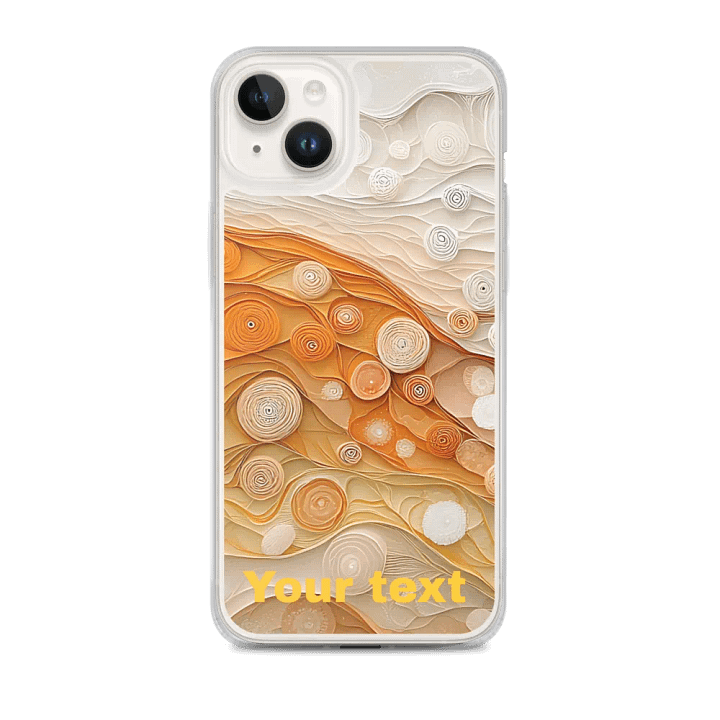 Swirling Spirals Abstract Phone Case product image (1)