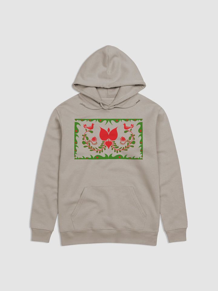 Folk Art Hungarian Naturality Unisex Eco Hoodie product image (1)
