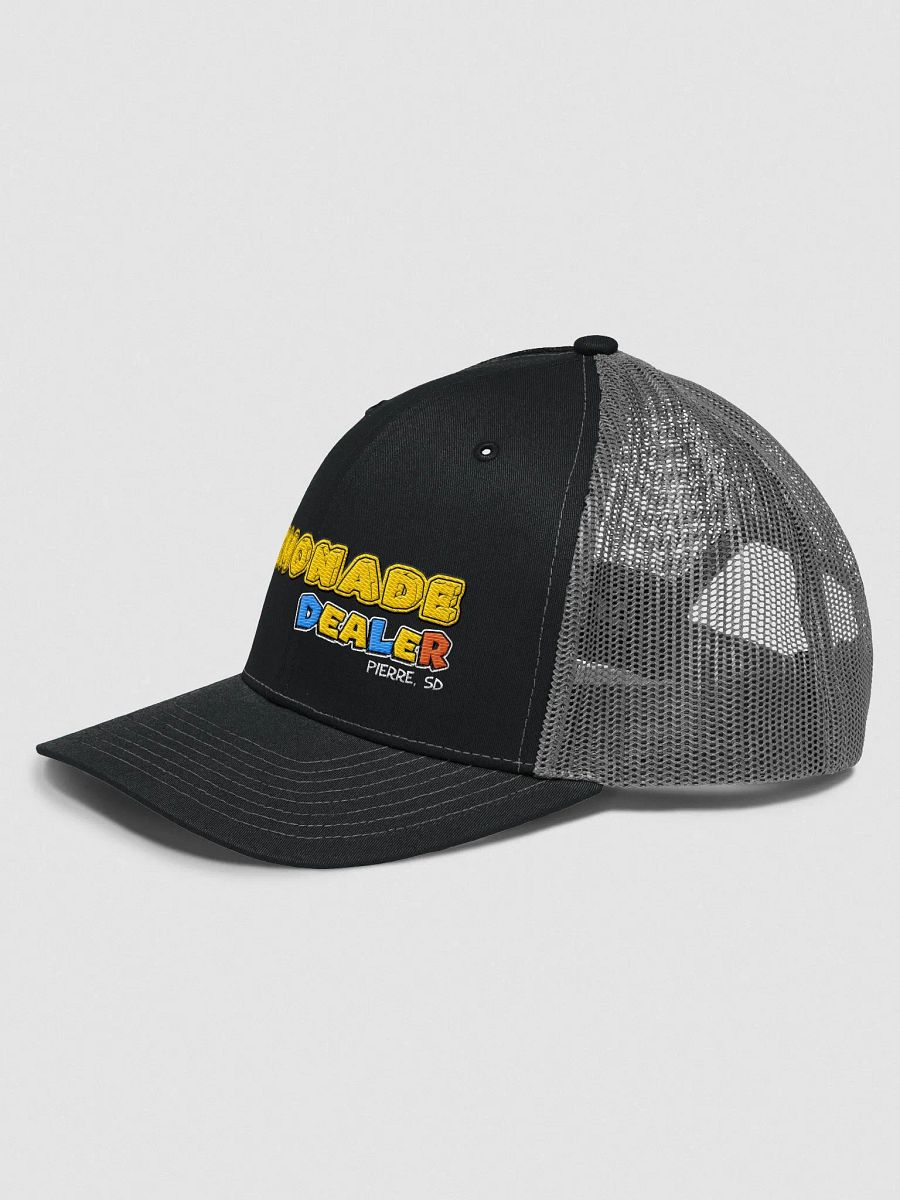 The Lemonade Dealer Black/Charcoal Trucker's Cap product image (2)